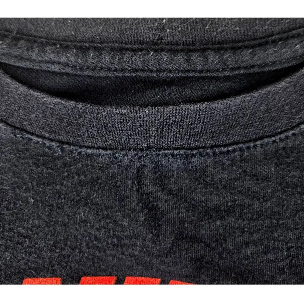 NIKE BOY'S AIR JORDAN TODDLER T-SHIRT BLACK SMALL SIZE 4-5